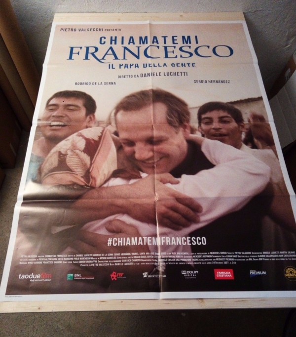 CHIAMATEMI FRANCESCO Manifesto Film 2F Poster Originale 100x140 Daniele Luchetti