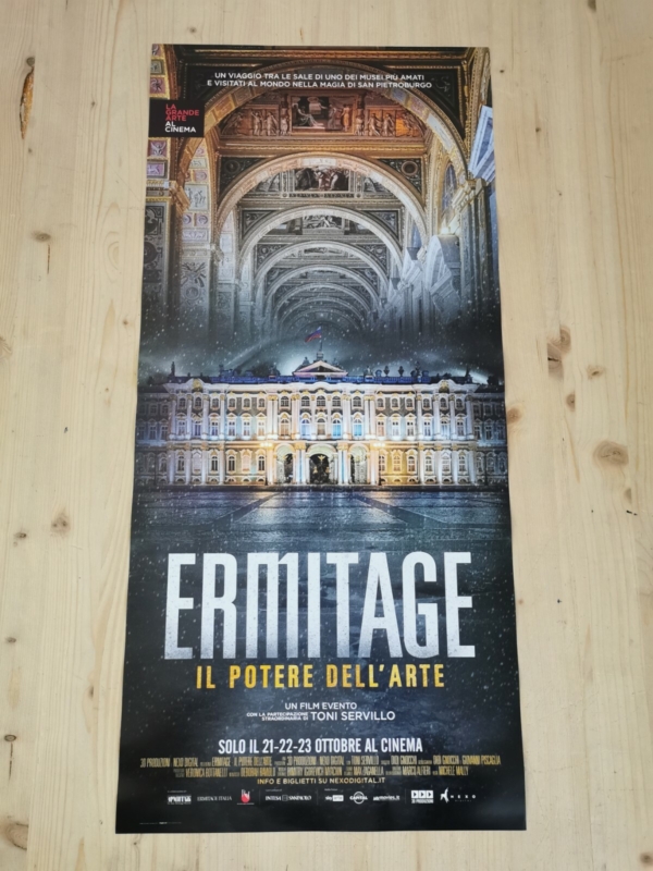 HERMITAGE Locandina Cinema 33x70 Poster Originale Film MARGY KINMONTH RUSSIA