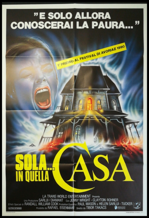I, MADMAN 1989 Original Movie Poster 39x55" 2Sh Italian TIBOR TAKACS HORROR