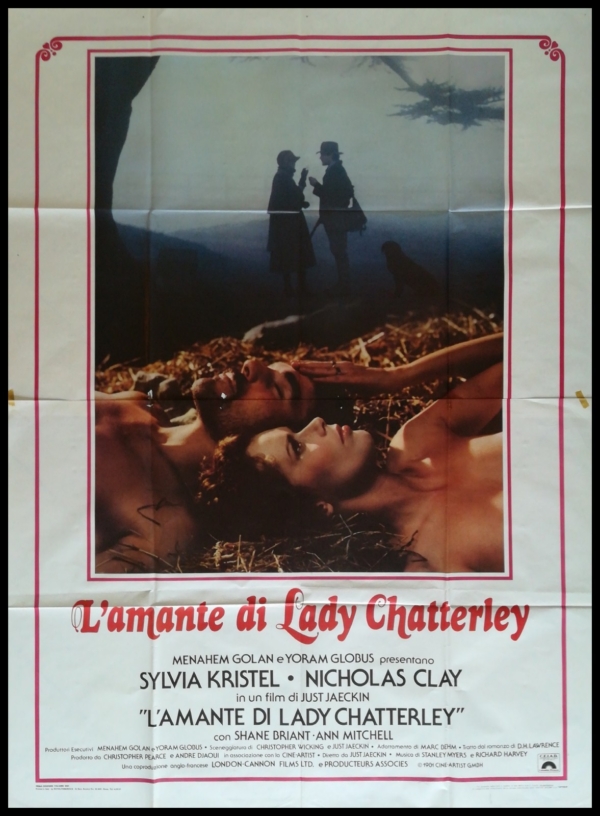 L'AMANTE DI LADY CHATTERLEY Manifesto 4F Poster Originale Cinema SYLVIA KRISTEL