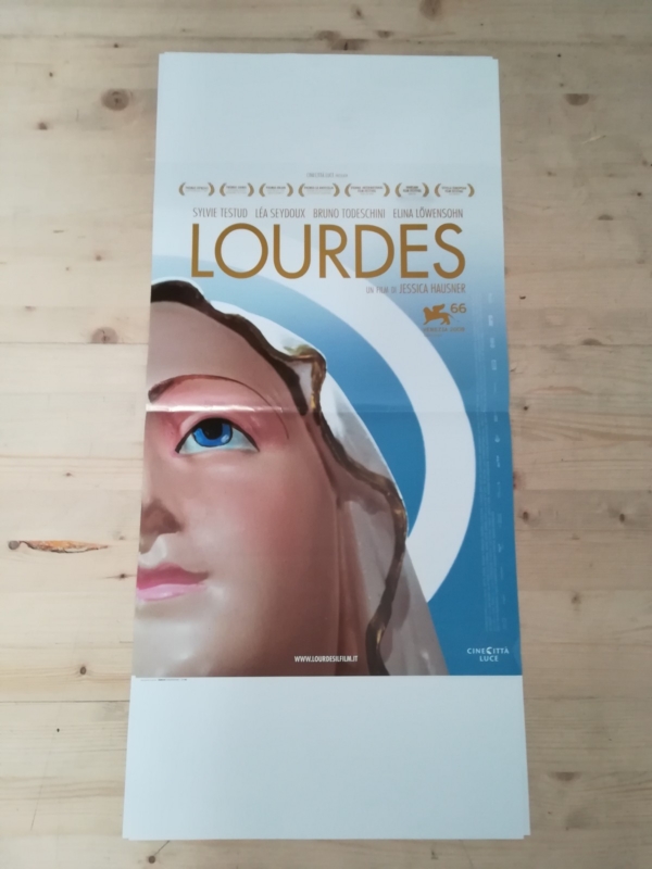 LOURDES Locandina Film 33x70 Poster Originale Cinema HAUSNER