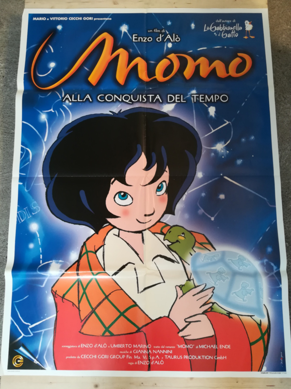 MOMO Manifesto Film 2F Poster Originale Cinema 100x140 ENZO D'ALO