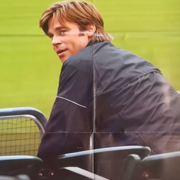 MONEYBALL Original Movie Poster 39x55" 2Sh Italian BRAD PITT MILLER HILL - immagine 3