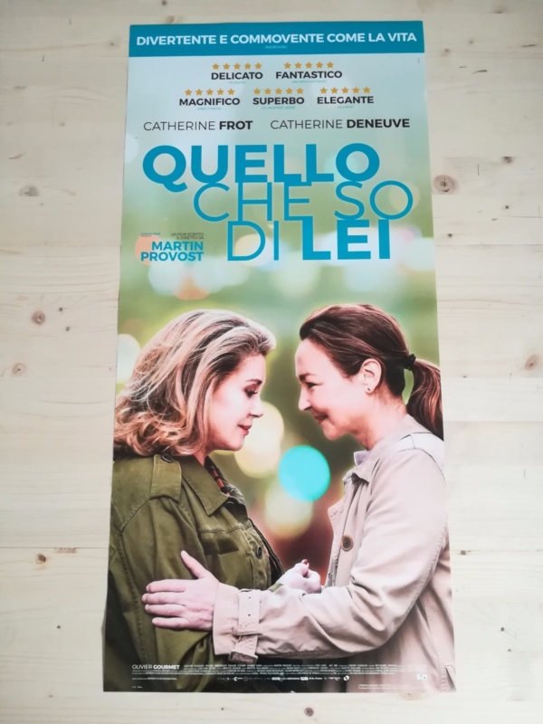 QUELLO CHE SO DI LEI Locandina Film 33x70 Poster Originale Cinema