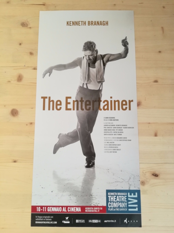 THE ENTERTAINER KENNETH BRANAGH Original Movie Poster Theatre 12x27"