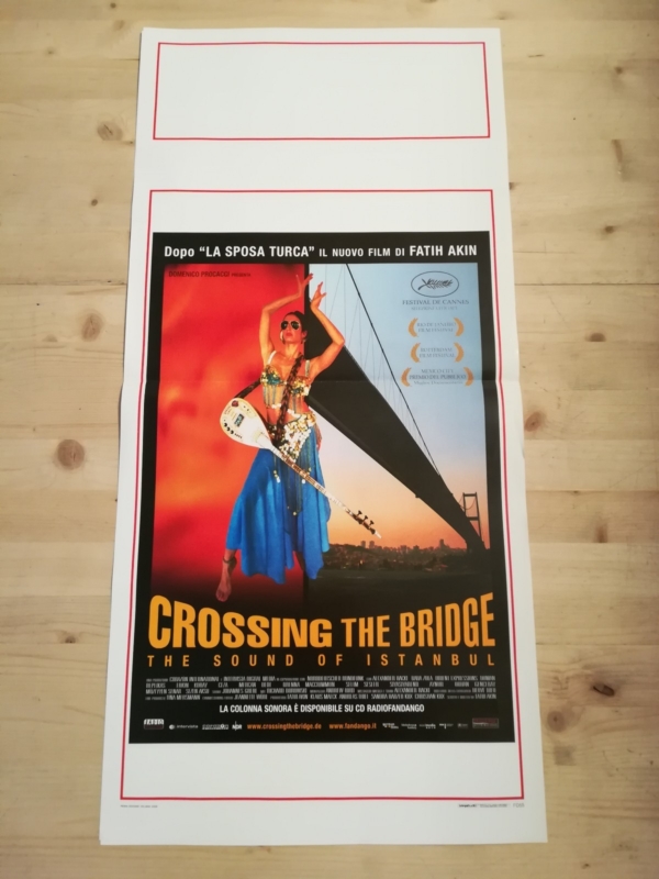 CROSSING THE BRIDGE Locandina Film 33x70 Poster Originale Cinema FATIH AKIN