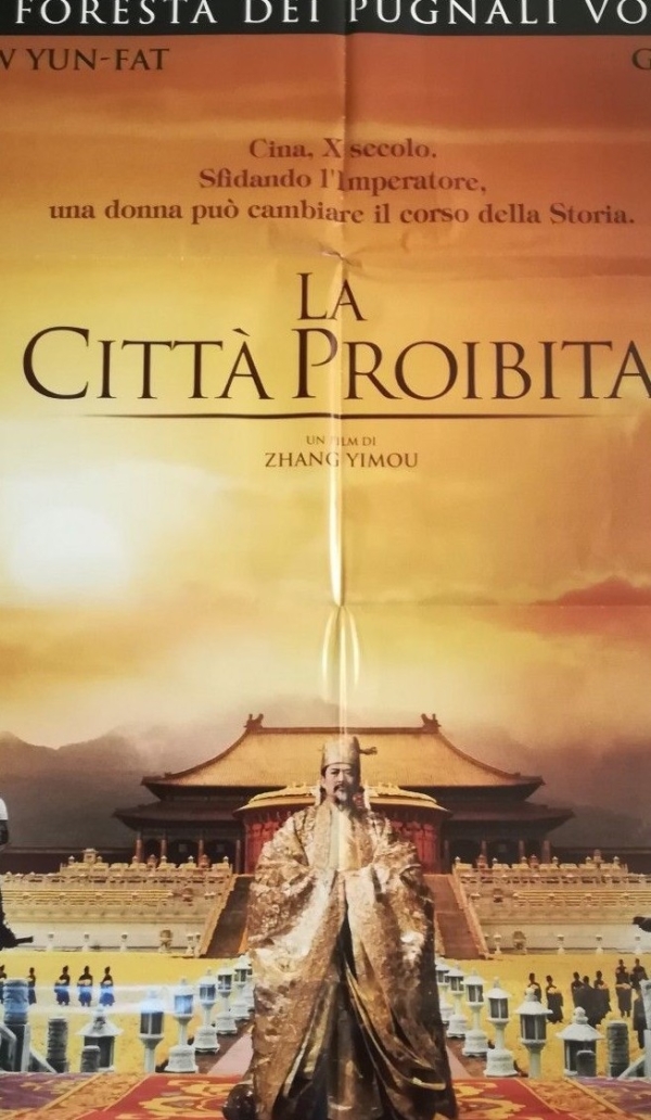 CURSE OF THE GOLDEN FLOWER Original Movie Poster 39x55" 2Sh Italian ZHANG YIMOU - immagine 3