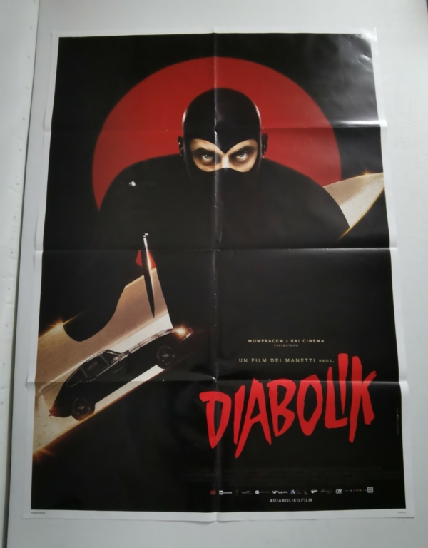 DIABOLIK Original Movie Poster 39x55" 2Sh Italian MARINELLI LEONE MASTANDREA