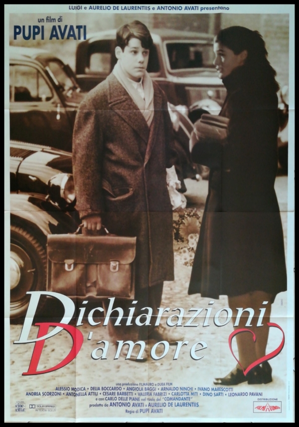 DICHIARAZIONI D'AMORE Manifesto 4F Poster Originale Cinema AVATI DELLE PIANE