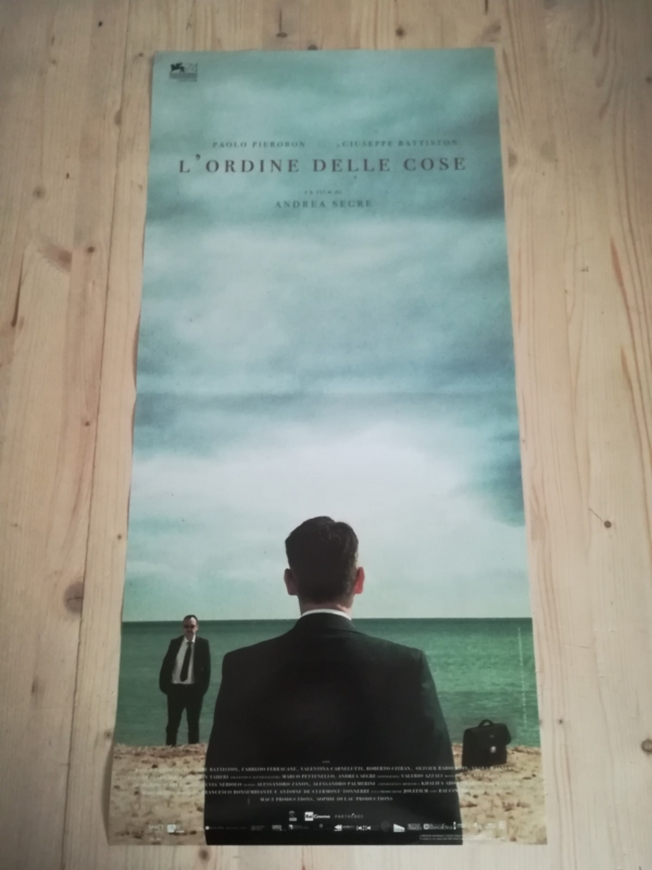 L' ORDINE DELLE COSE Locandina Film 33x70 Poster Originale Cinema SEGRE
