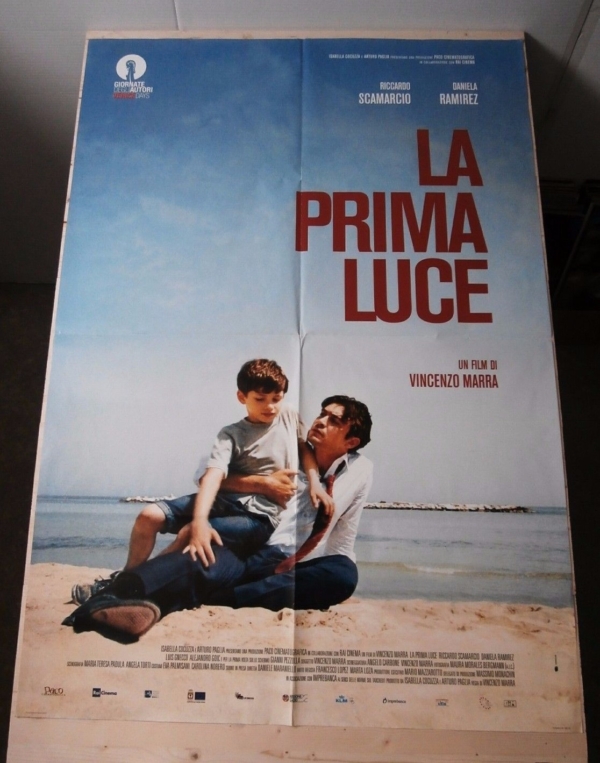 LA PRIMA LUCE Manifesto Film 2F Poster Originale Cinema 100x140 SCAMARCIO MARRA