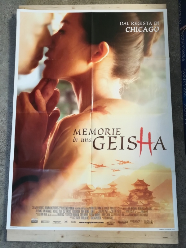 MEMOIRS OF A GEISHA Original Movie Poster 39x55" 2Sh Italian MARSHALL
