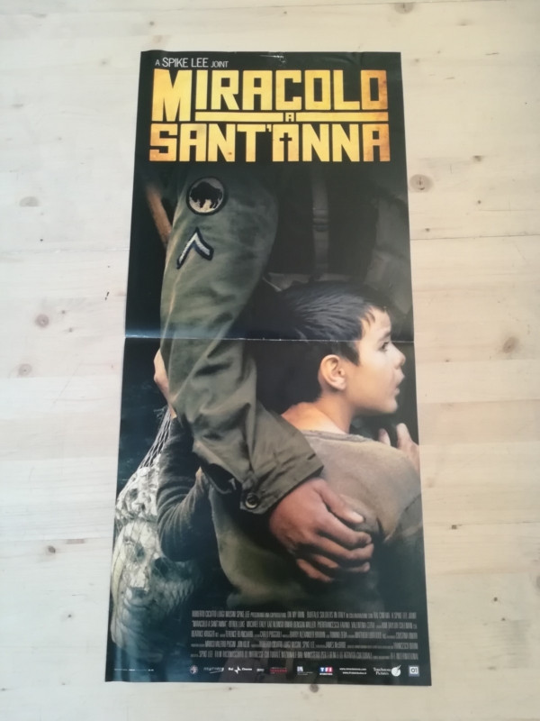 MIRACOLO A SANT'ANNA Locandina Film 33x70 Poster Originale Cinema SPIKE LEE