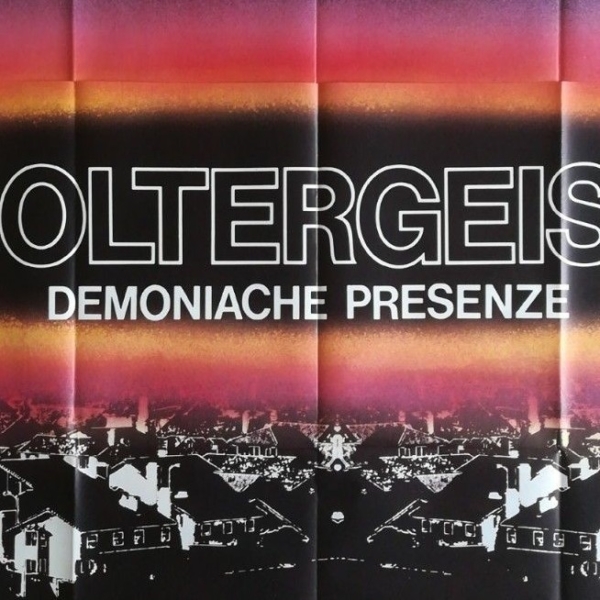 POLTERGEIST 1982 Original Movie Poster 55x78" 4Sh Italian TOBE HOOPER HORROR - immagine 3