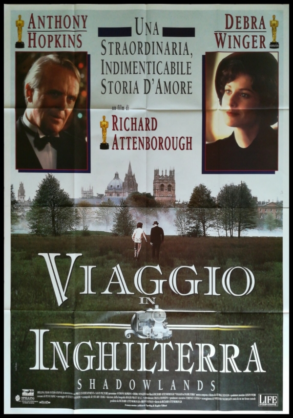 VIAGGIO IN INGHILTERRA Manifesto 4F Poster Originale Cinema WINGER HOPKINS