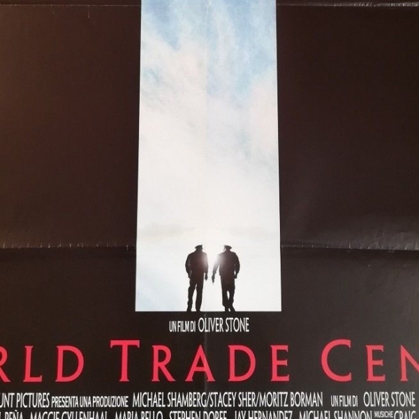 WORLD TRADE CENTER 2006 Original Movie Poster 39x55" Italian TWIN TOWERS - immagine 3