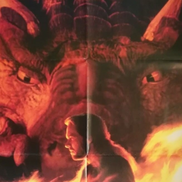DRAGON HEART Original Movie Poster 39x55" 2Sh Italian QUAID - immagine 3