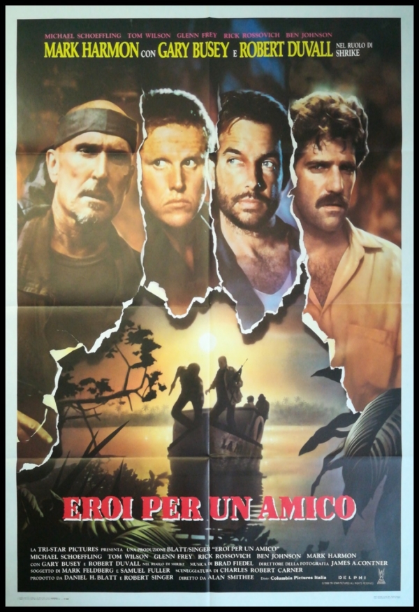 EROI PER UN AMICO Manifesto Film 2F Poster Originale Cinema HARMON ROBERT DUVALL
