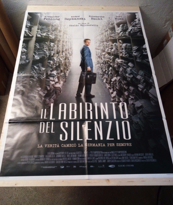 IL LABIRINTO DEL SILENZIO Manifesto Film 2F Poster Originale 100x140 RICCIARELLI