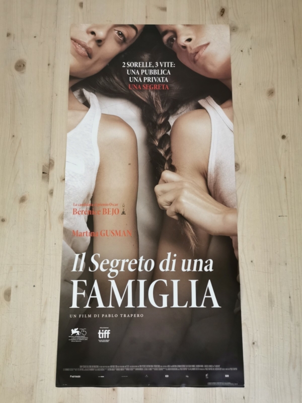 IL SEGRETO DI UNA FAMIGLIA Locandina Film 33x70 Poster Originale Cinema TRAPERO