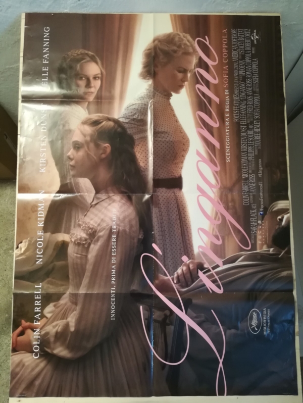 L' INGANNO Manifesto Film 2F Poster Originale 100x140 SOFIA COPPOLA KIDMAN