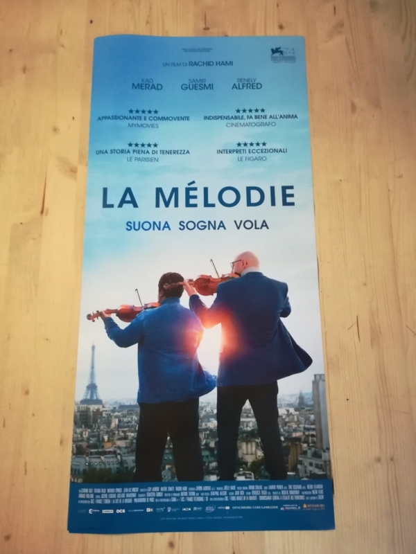 LA MELODIE Locandina Film 33x70 Poster Originale Cinema RACHID HAMI