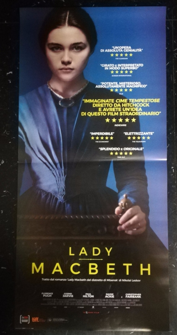 LADY MACBETH Locandina Film 33x70 Poster Originale Cinema