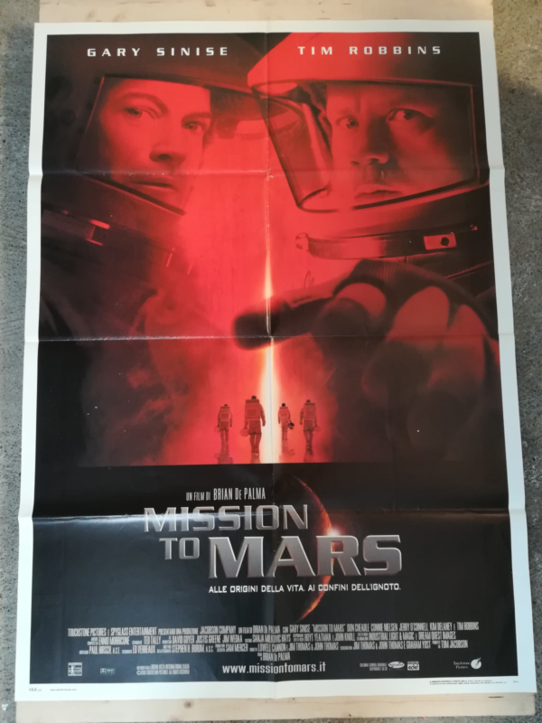 MISSION TO MARS Manifesto Film 2F Poster Originale 100x140 DE PALMA SINISE