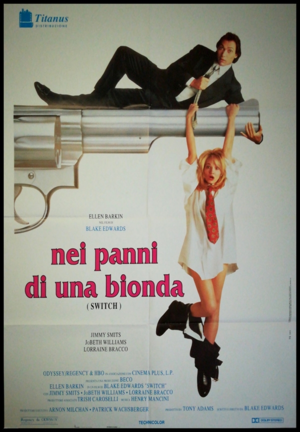 NEI PANNI DI UNA BIONDA Manifesto Film 2F Poster Originale Cinema EDWARDS BARKIN