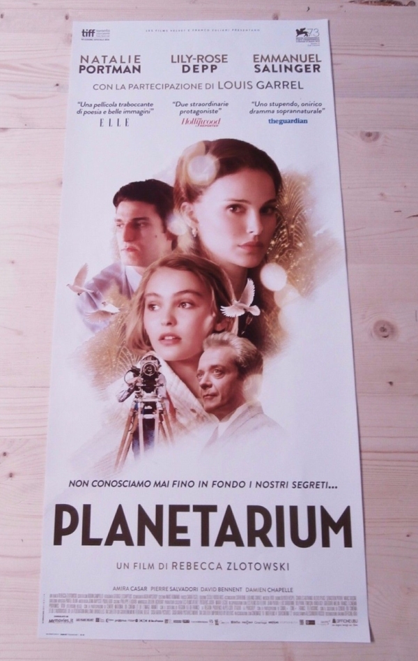 PLANETARIUM (2017) Locandina Film 33x70 Poster Originale Cinema