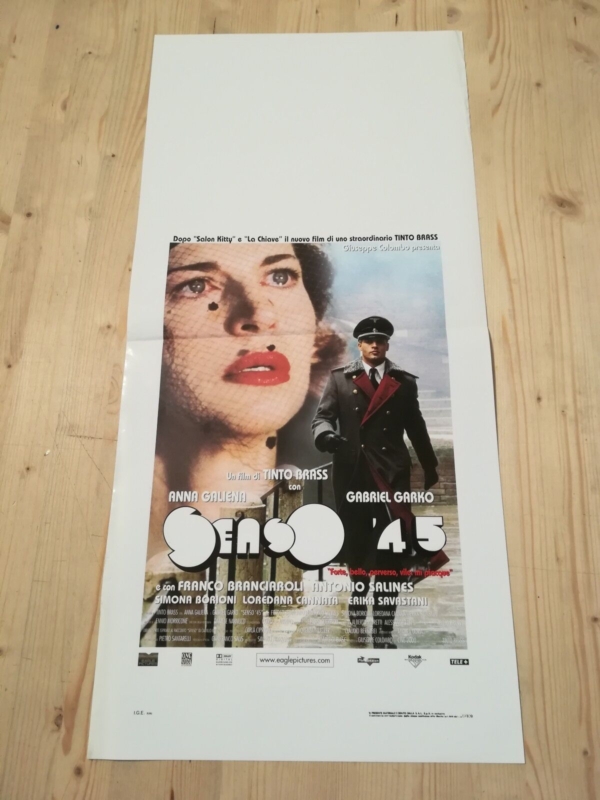 SENSO 45 Locandina Film 33x70 Poster Originale Cinema TINTO BRASS