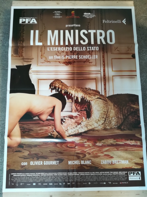 THE MINISTER - EXERCICE DE L'ETAT Original Movie Poster 39x55" 2Sh Ita SCHOELLER
