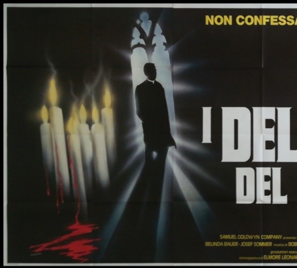 THE ROSARY MURDERS Original Movie Poster 55x117" Billboard Italian WALTON CASARO - immagine 3