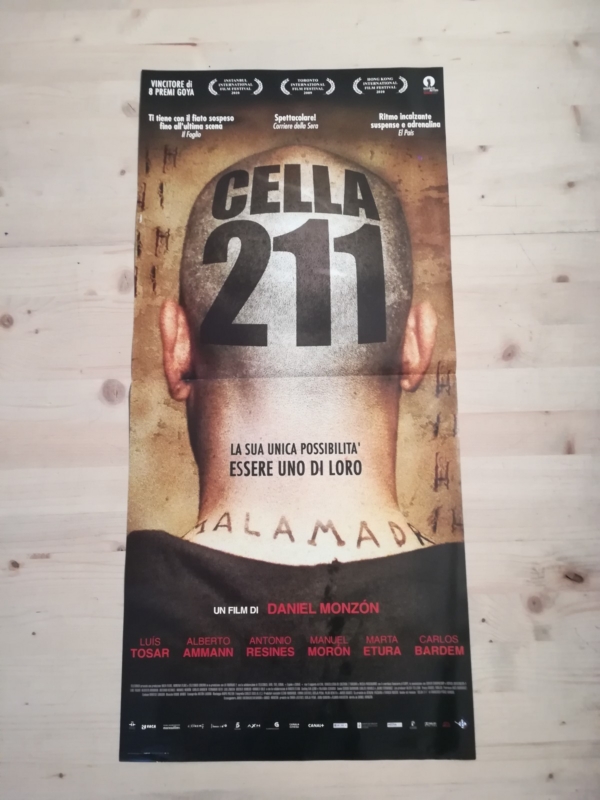 CELLA 211 Locandina Film 33x70 Poster Originale Cinema DANIEL MONZON