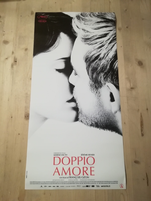 DOPPIO AMORE Locandina Film 33x70 Poster Originale Cinema OZON