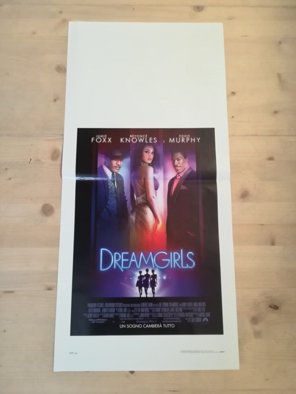 DREAMGIRLS Locandina Film 33x70 Poster Originale Cinema BEYONCE FOXX MURPHY