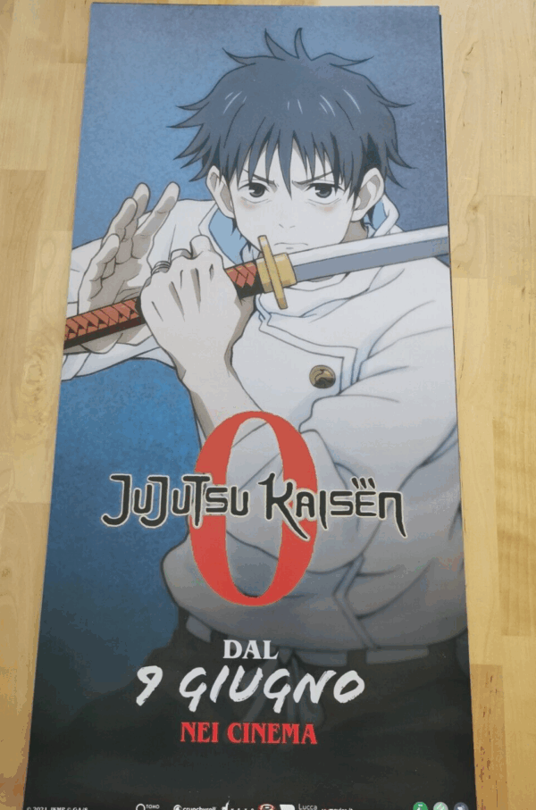 JUJUTSU KAISEN 0 Original Movie Poster 12x27" Sunghoo Park Japan Anime - immagine 3