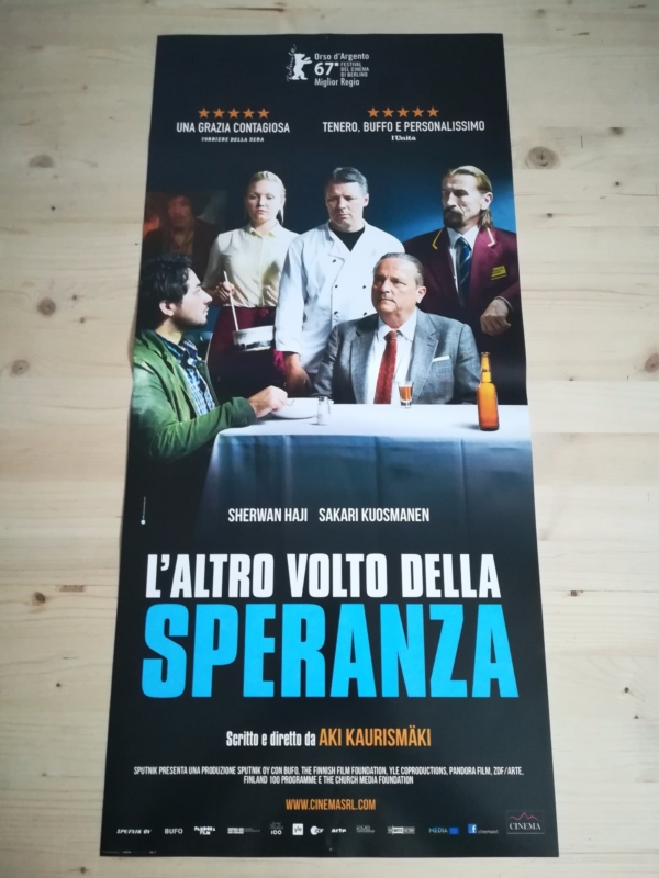 L' ALTRO VOLTO DELLA SPERANZA Locandina Film 33x70 Poster Originale Cinema