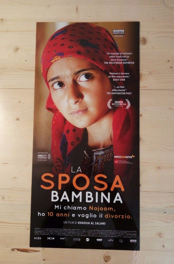 LA SPOSA BAMBINA Locandina Film 33x70 Poster Originale Cinema