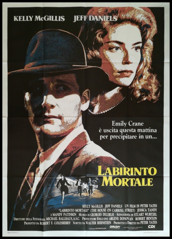 LABIRINTO MORTALE Manifesto Film 4F Poster Originale Cinema MCGILLIS JEFF DANIEL
