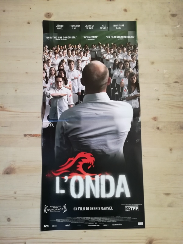 L'ONDA Locandina Film 33x70 Poster Originale Cinema DEXXIS GANSEL