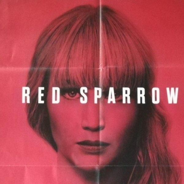 RED SPARROW Original Movie Poster 39x55" 2Sh Italian JENNIFER LAWRENCE - immagine 3