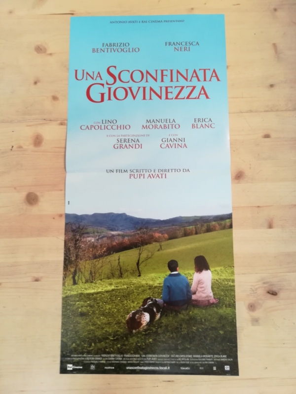 SCONFINATA GIOVINEZZA Locandina Film 33x70 Poster Originale Cinema BENTIVOGLIO