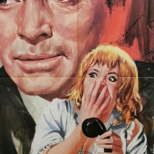 SORRY, WRONG NUMBER Original Movie Poster 39x55" 2Sh Italian LANCASTER LITVAK - immagine 3