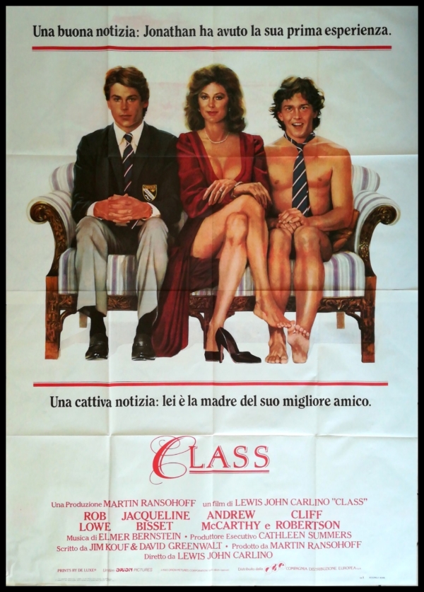 CLASS Manifesto Film 4F Poster Originale Cinema LUIS JOHN CARLINO