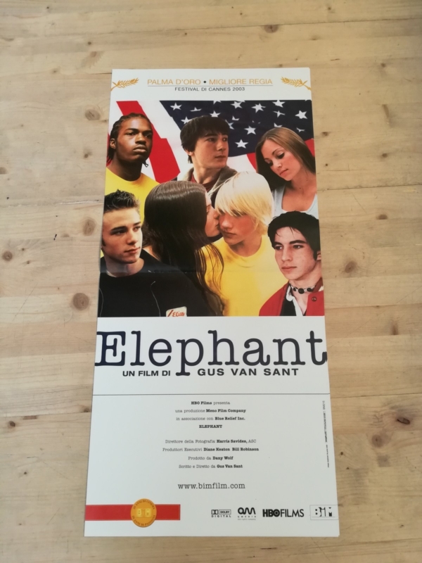 ELEPHANT Locandina Film 33x70 Poster Originale Cinema GUS VAN SANT