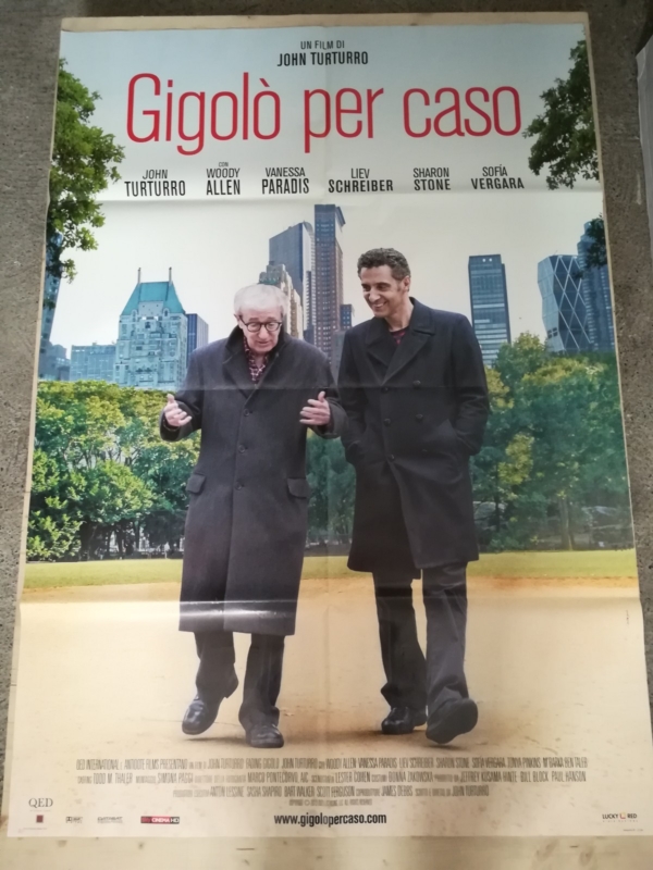 GIGOLO PER CASO Manifesto Film 2F Poster Originale Cinema 100x140 TURTURRO ALLEN