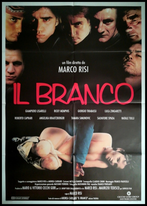 IL BRANCO Manifesto Film 2F Poster Originale Cinema RISI MEMPHIS ALTEA AMENDOLA