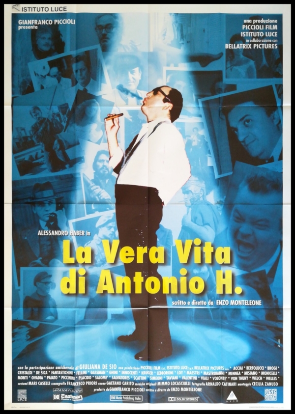 LA VERA STORIA ANTONIO H Manifesto 4F Poster Originale Cinema HABER MONTELEONE