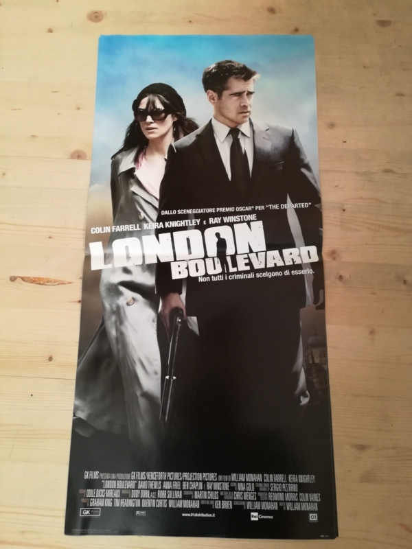 LONDON BOULEVARD Locandina Film 33x70 Poster Originale Cinema FARREL KNIGHTLEY